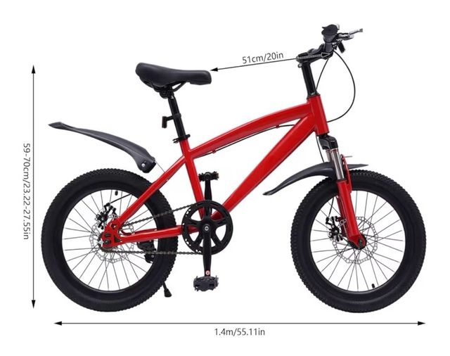 Bicicleta Roja Infantil