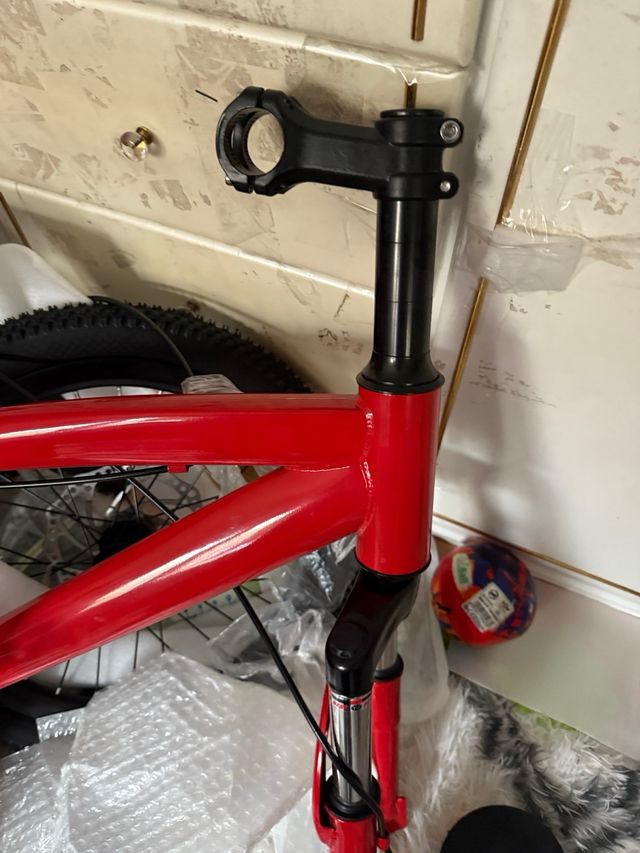 Bicicleta Roja Infantil