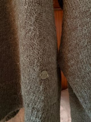 Jersey Scalpers Verde Rayas tipo Cebra de Alpaca