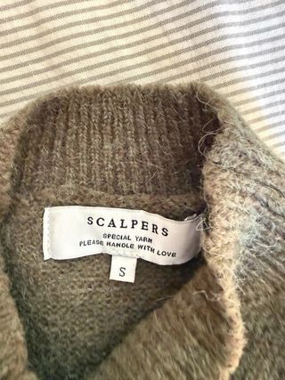 Jersey Scalpers Verde Rayas tipo Cebra de Alpaca