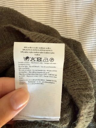 Jersey Scalpers Verde Rayas tipo Cebra de Alpaca