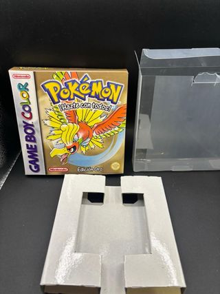 Caja Pokémon Edición Oro Game Boy Color