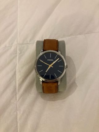 Reloj Fossil Azul y Marrón