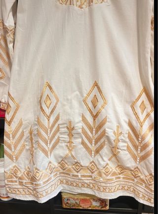 Vestido Kaftan bordado Nuria Cobo