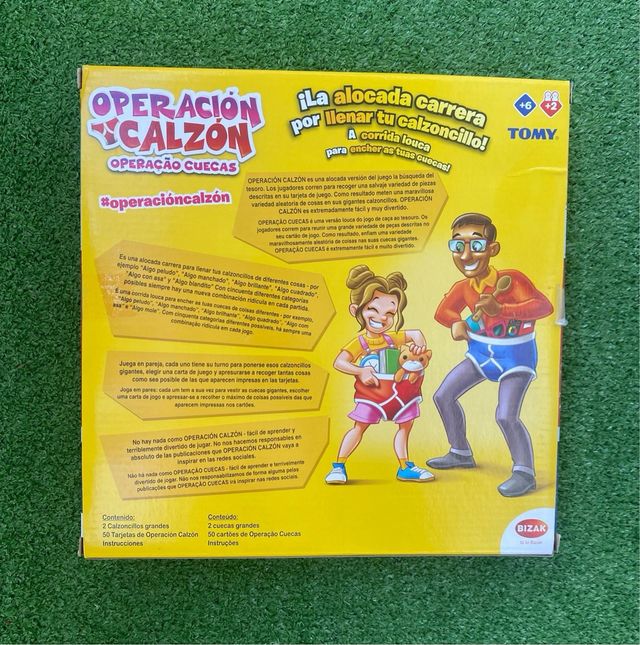 Juego de Mesa Operación Calzón De Bizak