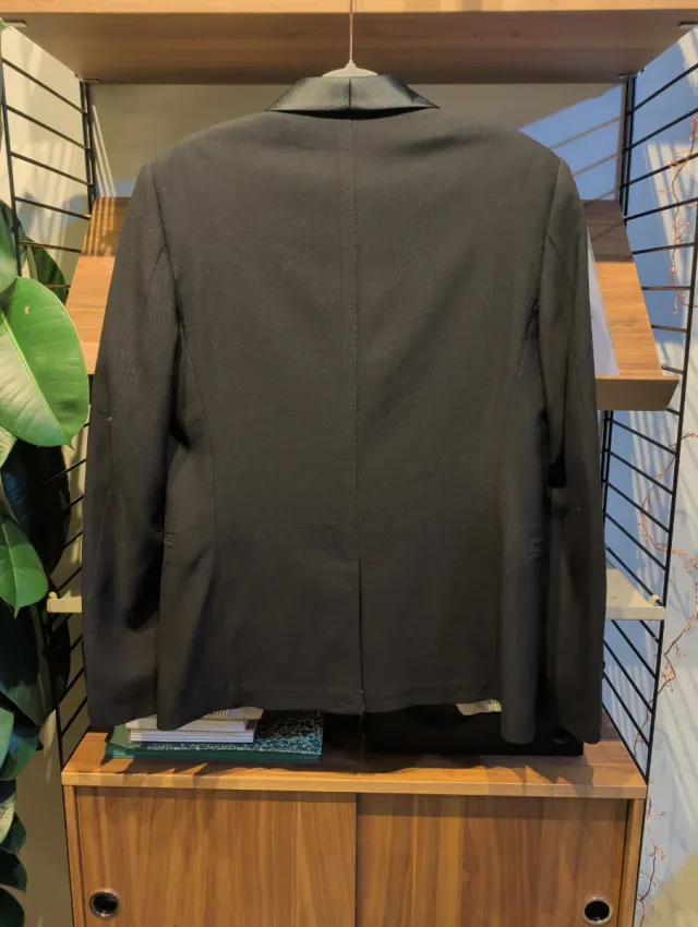 Americana de fiesta negra