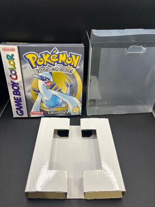 Caja Pokémon Edición Plata Game Boy Color