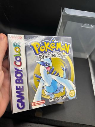 Caja Pokémon Edición Plata Game Boy Color