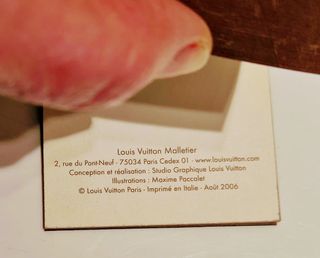 Louis Vuitton Flip Book Tour Eiffel 2006