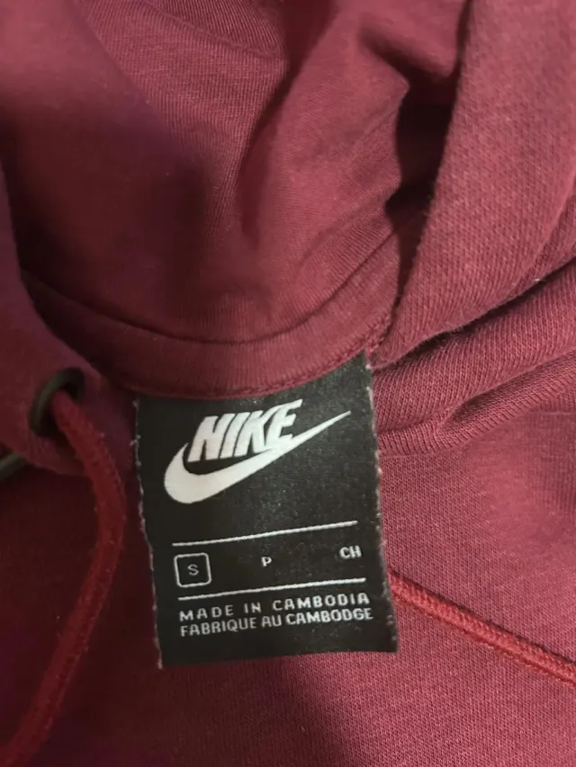 Sudadera Nike Granate