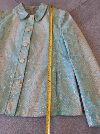 Chaqueta Cazadora Blazer Vintage Piel Cuero XXL