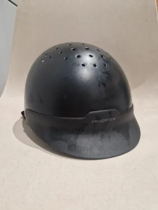 Casco hípica negro talla 55-58