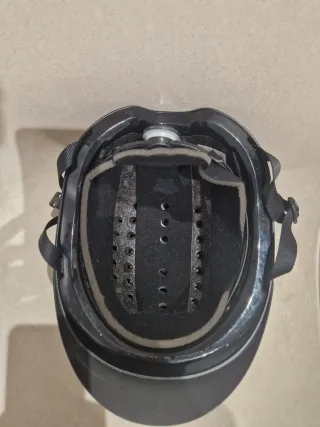 Casco hípica negro talla 55-58