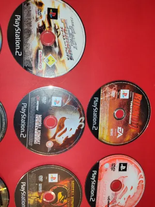 Lote 10 Videojuegos PS2