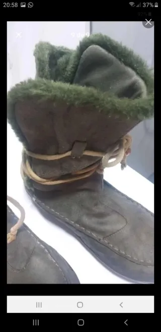 Botas ante y borreguillo + otras de regalo