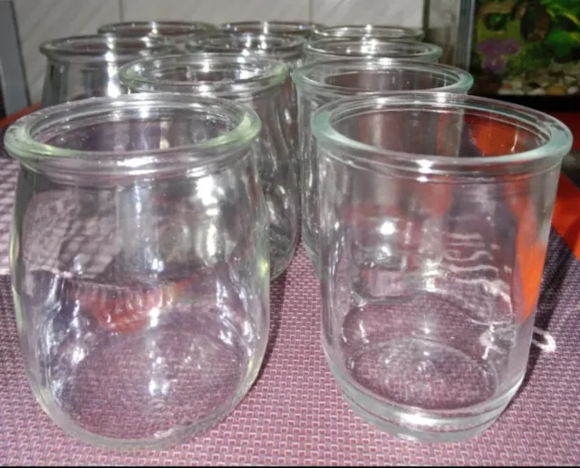 15 Vasos de Vidrio para Yogurtera