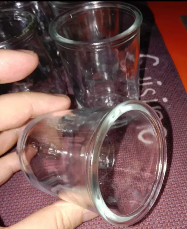 15 Vasos de Vidrio para Yogurtera