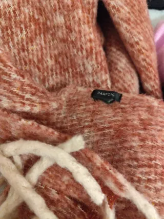 Bufanda Parfois marrón granate