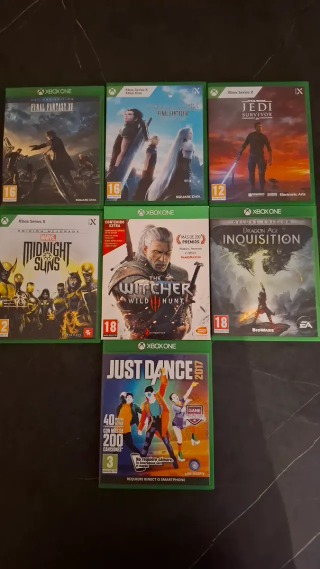 Xbox Series X 1TB Negra + 7 juegos