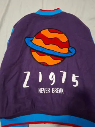 Chaqueta Zara Morado Multicolor Talla XL