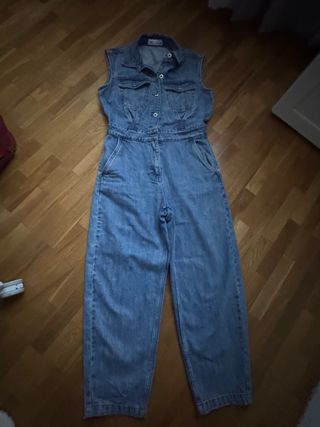 Peto vaquero sin mangas