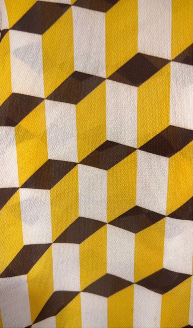 Camisa Gasa Nuria Cobo Estampado Geométrico