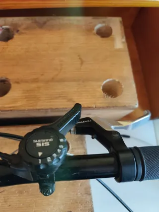 Manillar paseo urbana MTB Shimano sis Tektro