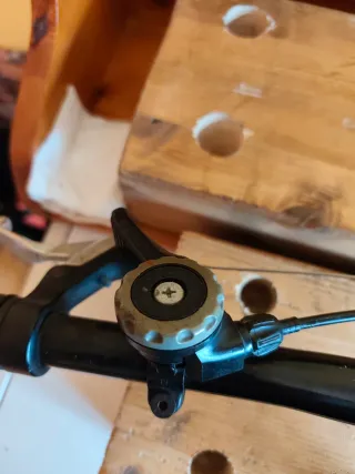 Manillar paseo urbana MTB Shimano sis Tektro