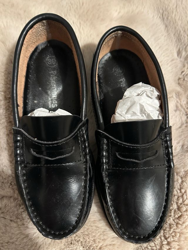 Mocasines Pisamonas Negros Talla 30