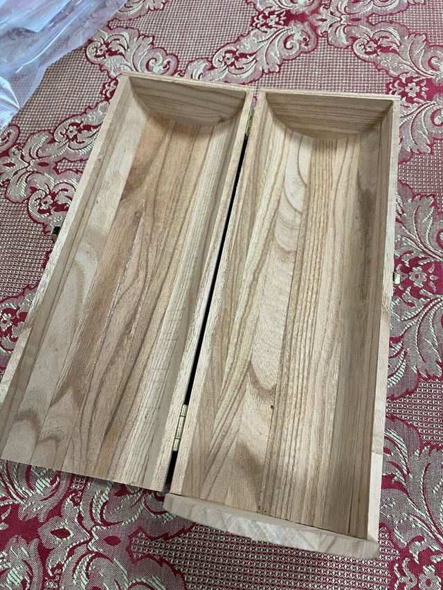 Scatola in legno Foli 1898 Due Barili Grappa