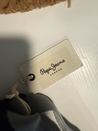 Mochila Pepe Jeans Negra y Gris