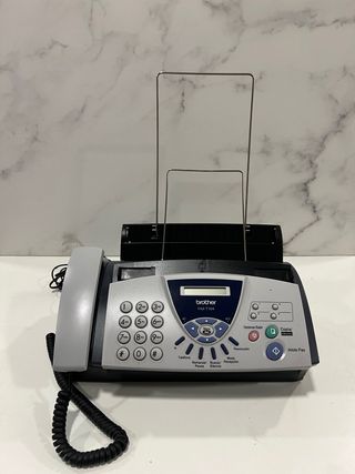 Fax Brother FAX-T104 funcionando