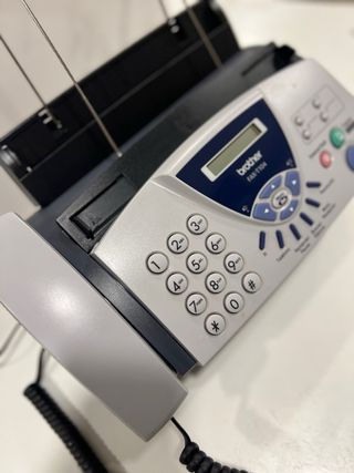 Fax Brother FAX-T104 funcionando