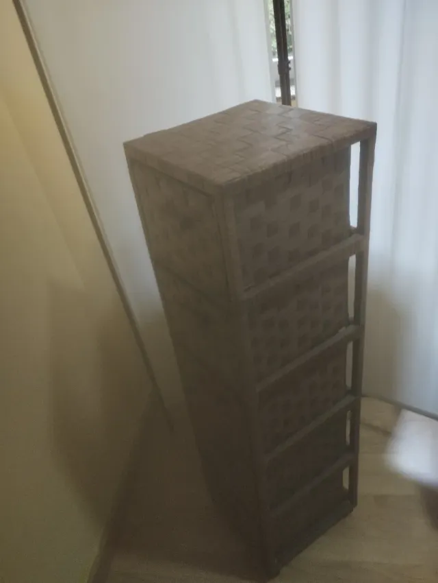 CARRO AUXILIAR 5 CAJONES CON RUEDAS