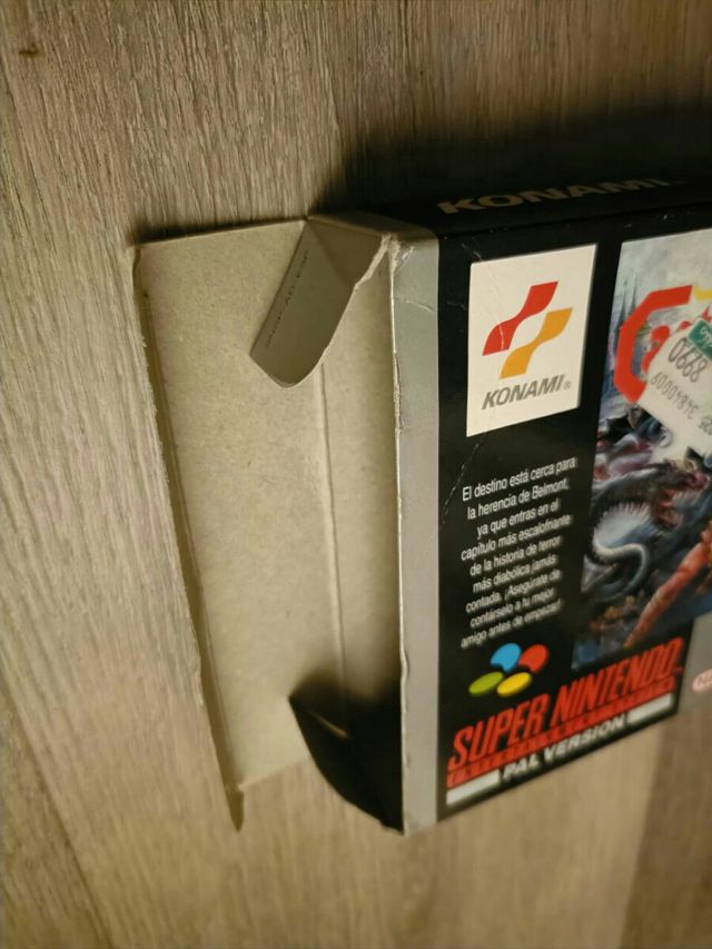 Super Castlevania IV SNES PAL ESP