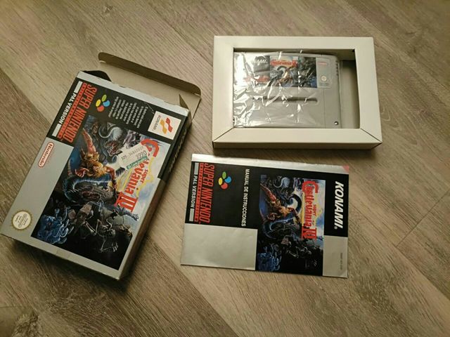Super Castlevania IV SNES PAL ESP
