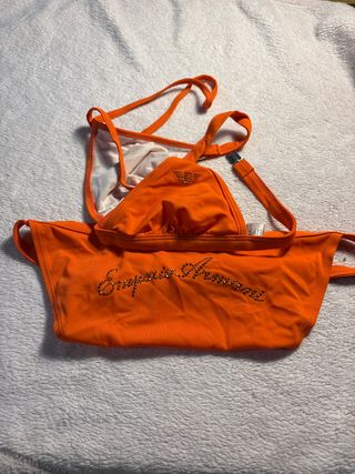 Bikini Emporio Armani Naranja Talla Única