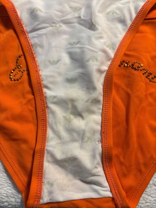 Bikini Emporio Armani Naranja Talla Única