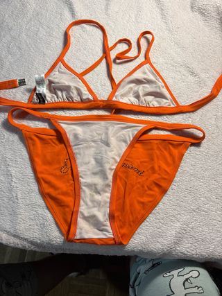 Bikini Emporio Armani Naranja Talla Única