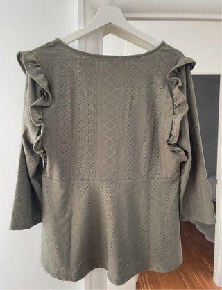 Blusa Springfield verde talla L