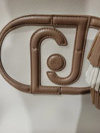 Borsa Liu Jo originale bianca e marrone