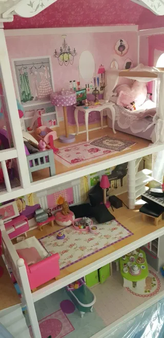 Casa de muñecas 3 pisos