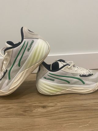 Zapatillas Baloncesto Puma All Pro Nitro Verde