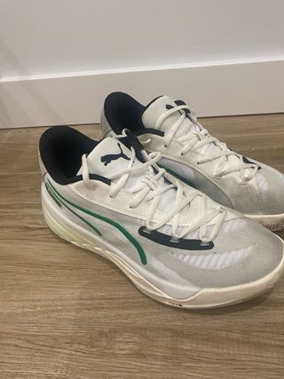 Zapatillas Baloncesto Puma All Pro Nitro Verde