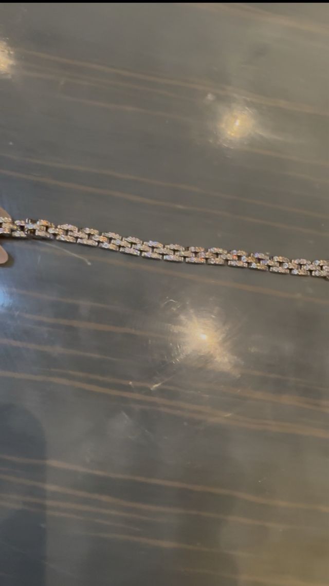 Pulsera Diamantes Naturales Brillantes Talla 126