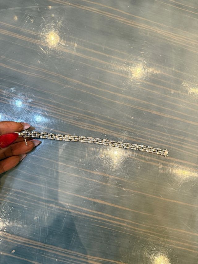 Pulsera Diamantes Naturales Brillantes Talla 126