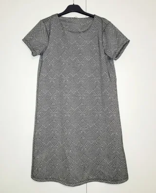 Abito OVS fantasia geometrica taglia L