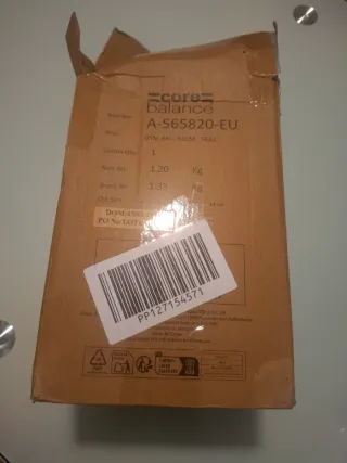 Pelota de Gimnasio Core Balance 65cm Teal