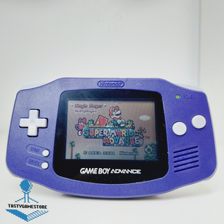 Nintendo Gameboy Advance Viola Restaurata + Gioco