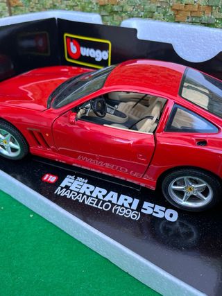 Ferrari 550 Maranello (1996) – Bburago – 1:18